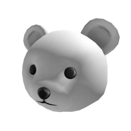 Polar Teddy Bear Head