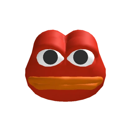 Red Seriously Frog Meme Head