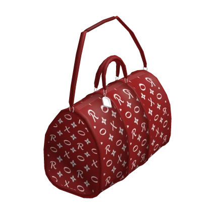 Red Luxury Dufflebag 1.0