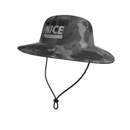 Grey camo Nice hat