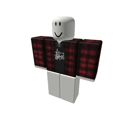 ✅ OFF BLOCK Flannel w/ Sweatshirt