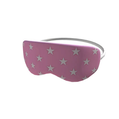 Pink Blossom Pajama Sleeping Mask