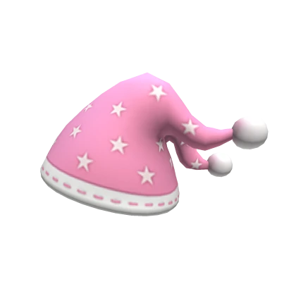 Pink Blossom Pajama Hat