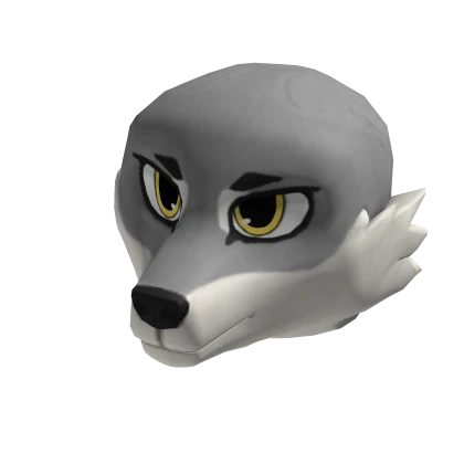 Timber Wolf Head