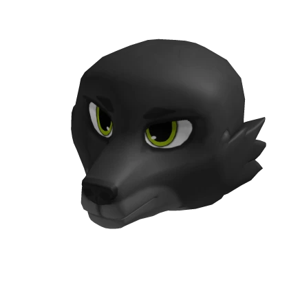 Dark Wolf Head