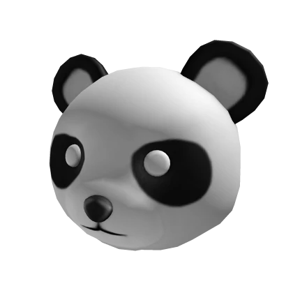 Panda Teddy Bear Head