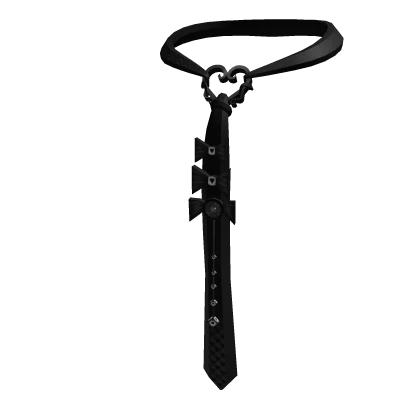 Dark Hearts Tie