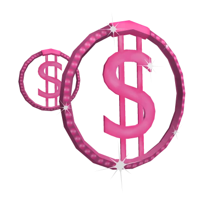 Pink Money Hoops