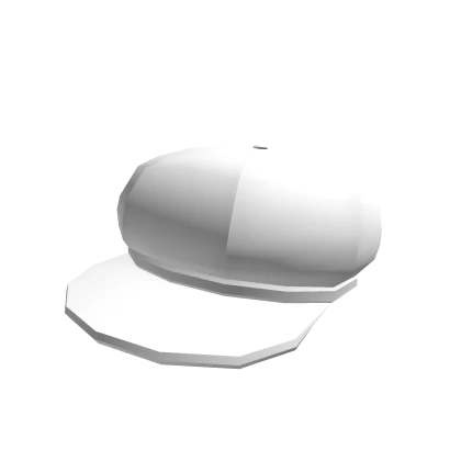 White Brim Beret