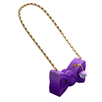 Bow Purse - Purple