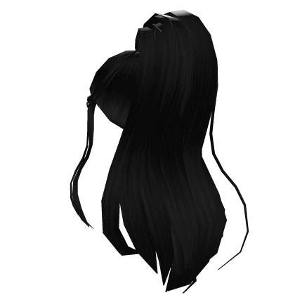 Black grande ponytail