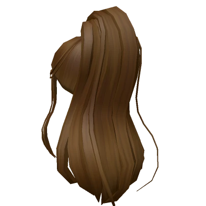 Brown grande ponytail