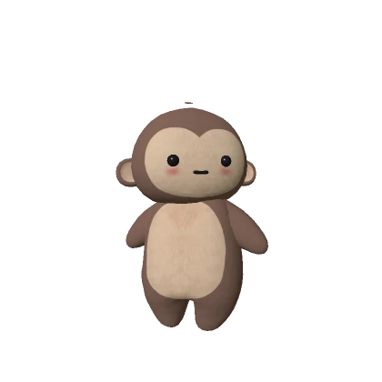 Mini Monkey Plushie (RECOLORABLE)