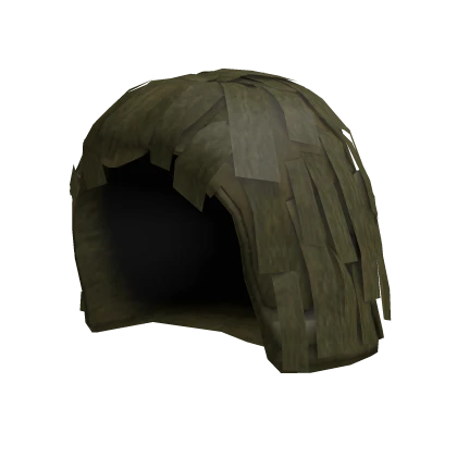 Open Ghillie Hood