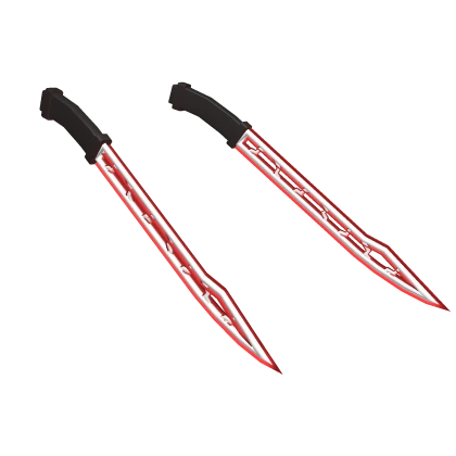 Dual Red Energy Sabers