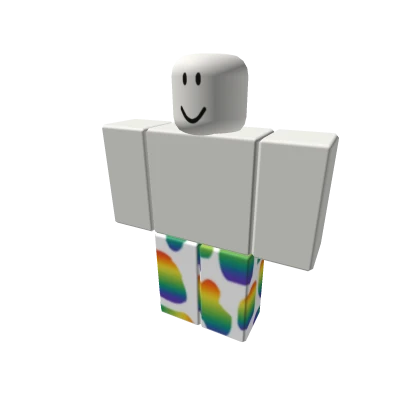 Rainbow Cow Hood [pants]