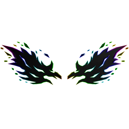 Rainbow Flame Wings