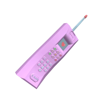 Cute Pink Block-Phone