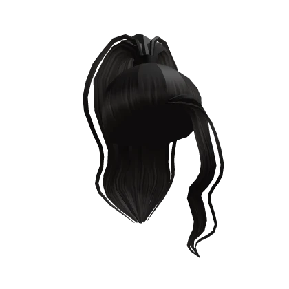 Wavy Ponytail in Black