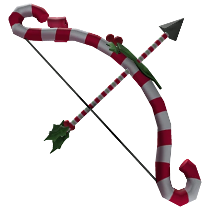 Candy Cane Bow