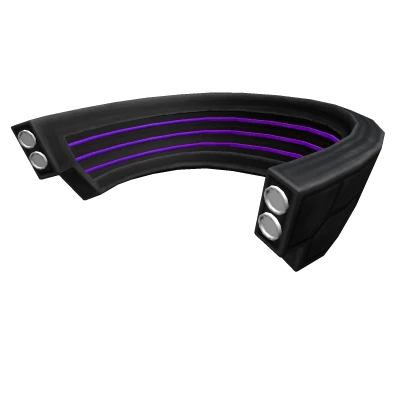 Cyberpunk Collar - Purple Poison