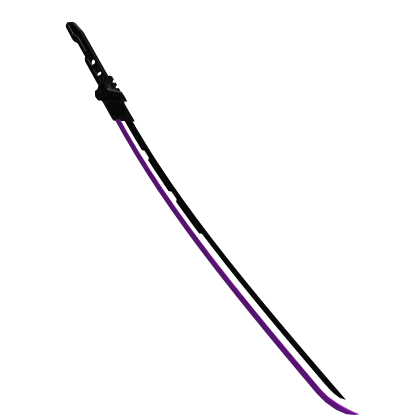 Cyberpunk Katana - Purple Poison