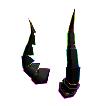 Rainbow Infernal Horns