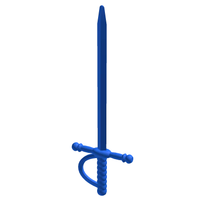 Blue Plastic Sword