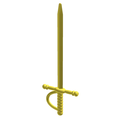 Yellow Plastic Sword