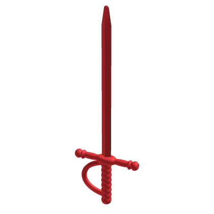 Red Plastic Sword