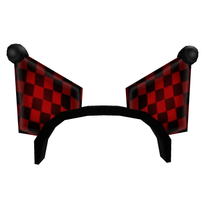 Checkered Jester Headband