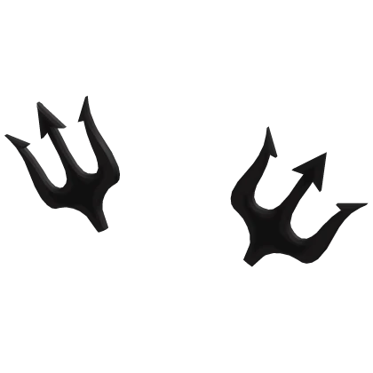 Black Trident Horns