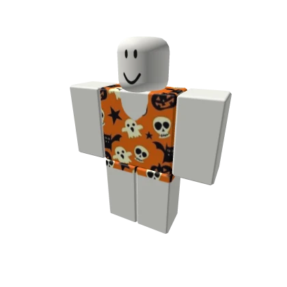 orange haunted onsie (body)