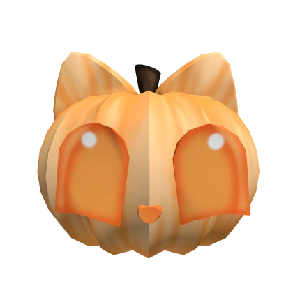 Halloween Pumpkin Cat