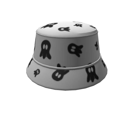 Stylish White Ghost Halloween Hat