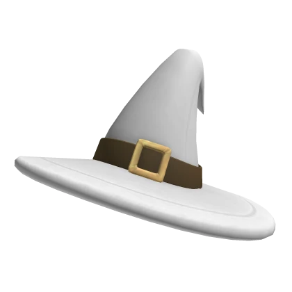 White Witch Wizard Hat