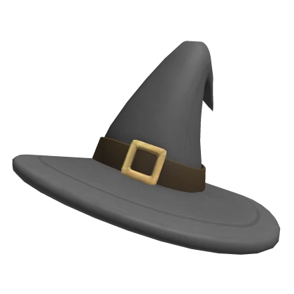 Witch Wizard Hat Gray