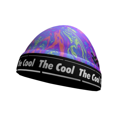 The Cool Beanie - WAVE Iridescent Oil Spill