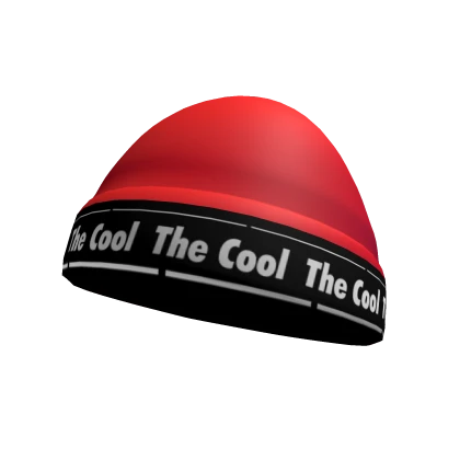 The Cool Beanie - Red