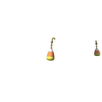 Candy Corn Earring