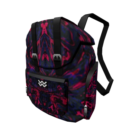 WAVE Oil Slick Backpack - Infrared Magma