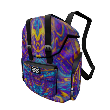 WAVE Oil Slick Backpack - Vivid Nebula