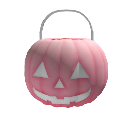 Pink Pumpkin Pail