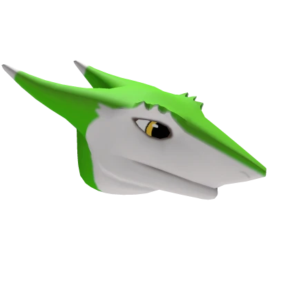 Green Sergal Head