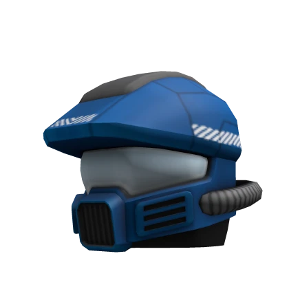 Blue Juggernaut Helmet