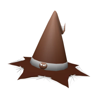 Webbed Witch Hat: Brown