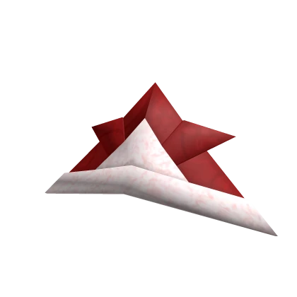 Origami Samurai Helmet (Red)