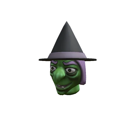 Classic Witch Head