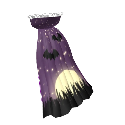 Spider Witch Cape - Purple