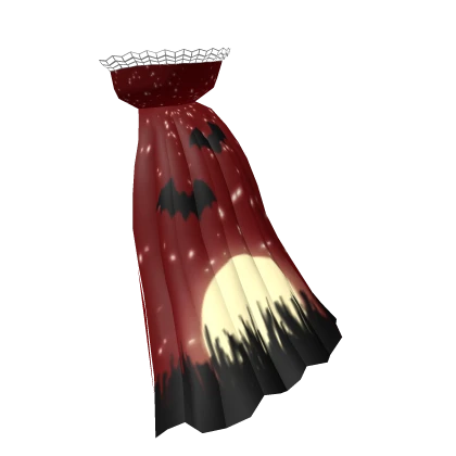 Spider Witch Cape - Red